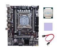 XIDIT X99 Motherboard LGA2011-3 Computer Motherboard Support DDR4 ECC RAM Memory with E5 2666 V3 CPU+SATA Cable+Thermal Pad