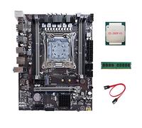 XIDIT X99 Motherboard LGA2011-3 Computer Motherboard Support DDR4 ECC RAM with E5 2609 V3 CPU+DDR4 8G 2133 Mhz RAM+SATA Cable