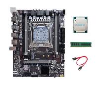 XIDIT X99 Motherboard LGA2011-3 Computer Motherboard Support DDR4 ECC RAM with E5 2666 V3 CPU+DDR4 4G 2133 Mhz RAM+SATA Cable
