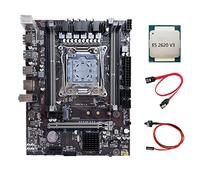 XIDIT X99 Motherboard LGA2011-3 Computer Motherboard Support DDR4 RAM Memory with E5 2620 V3 CPU+Switch Cable+SATA Cable