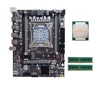 XIDIT X99 Motherboard LGA2011-3 Computer Motherboard Support Dual Channel DDR4 RAM with E5 2650 V3 CPU+2XDDR4 4GB 2133Mhz RAM