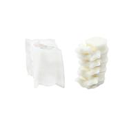Xidmold 3D Spinal Bone Shape Candle Mould, Vertebrae Silicone Mold for Fondant, Chocolate, Dessert, Soap, Epoxy Resin, Polymer Clay, Plaster Ornament, DIY Crafts