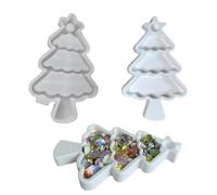 Xidmold Christmas Tree Tray Silicone Mould - Large Serving Platter Mould for Resin Epoxy Casting, Jewellery Storage, Candle Holder & Festive Serving Dish