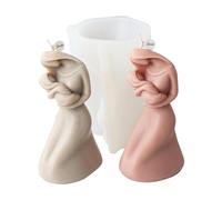 Xidmold Mother's Day Candle Mould, Mom Holding Baby Silicone Mold for Soy Wax Candle, Epoxy Resin, Gypsum, Plaster, Figurine, DIY Crafts