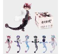 XiDonDon 1/12 Bjd Dolls Penny Box Fantastic Dragon Series Ob11 Blind Box Mystery Box Toys Cute Action Anime Figure Gift (Whole Set)