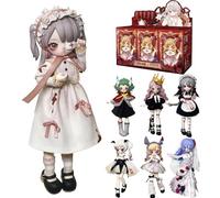 XiDonDon Nyssa Bizarre Nightmare Series Action Collectable Anime Figure Model Gift 1/12 Gothic Style BJD Doll Toys (Whole Set)
