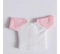 XiDonDon Short Sleeve T-Shirt for ob11,Molly,Body9,Gsc,1/12bjd Doll Clothes Toys Accessories (Pink)