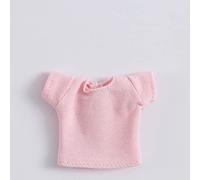 XiDonDon Short Sleeve T-Shirt for ob11,Molly,Body9,Gsc,1/12bjd Doll Clothes Toys Accessories (Pink2)