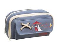 Xie Lian Anime Print Pen Bag Hua Cheng Pencil Case Double Layer Large Capacity Stationery Bags Storage Bag Portable School Supplies Cosmetic Bags