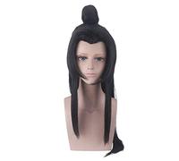 Xie Lian Hua Cheng Cosplay Wigs Tian Guan Ci Fu Cosplay Costume Wigs Hair Bun Ancient Widow'S Peak BL Novel Sa PL-532