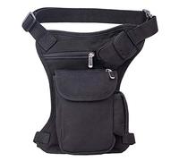 Xieben Canvas Outdoor Travel Waist Pack Thigh Bag for Men Women Tactical Military Motorcycle Bike Multi-Pocket Drop Leg Bags Pouch Packs