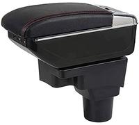 XieBin Car Armrests Box for FORD C-Max 2007-2016, Armrest Tray Organiser USB Interface Arm Rest Modification Organiser