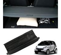 XieBin Car Retractable Rear Trunk Parcel Shelf for Smart Fortwo 2009-2014,Retractable Protective Cover Shelf Interior Accessories