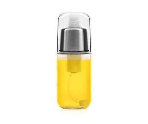 Xiedeai 180ML Olive Oil Spray Bottle Glass Oil Sprayer Dispenser with Manual Pressure Pump Refillable Pneumatic Spray Bottle Can Keep Spraying Oil Kitchen Gadgets for Air Fryer Baking Salad