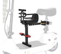 XIEEIX Bicycle Child Seat, Adjustable Support Bar, Foldable Bicycle Child Seat, Child Seat with Railing Backrest, Suitable for Flat Electric Bicycles, Hybrid Bicycles and Skateboards