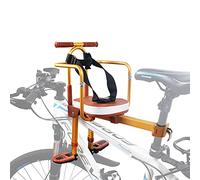 XIEEIX Children's Bicycle Safety Seats, Foldable Removable Seat Adjustable Seat and Pedal, Suitable for Mountain Bikes
