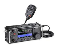 Xiegu X6200 HF Radio Transceiver, Portable HF/50MHz/WFM/AIR Receiver with RF Direct Sampling System, 3200mAh Replaceable Battery, 4" LCD Screen, Supports SSB/CW/AM/NFM/DIGI/WFM Modulations