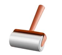 XIEHYA 20pcs Reusable Sticky Silicone Dust Wiper Remover Cat Dog Clothes Tousle Washable Lint Roller Bed Hair Cleaning Brush For Clothes Sofa(Orange)