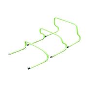 XIEHYA Agility Hurdles 6Pcs Soccer Hurdles With Cloth Container Wrapper Football Agility Training Set Outdoor Speed Accessories 15cm(Green 15cm)