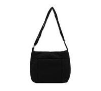 XIEHYA Quilted Crossbody Bag Puffer Tote Bag Women Quilted Shoulder Lattice Nylon Padded Hobo Cotton Puffy Crossbody Casual Satchel(Black)