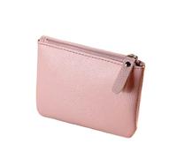 XIEHYA Women's Wallet Women's Wallet Wallet Women Coin Purse Female PU Leather Small Hand Bag Cash Pouch Card Holder with Card Slots Compartment(Pink)
