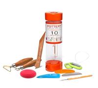 Xiem Tools Premium Quality Pottery Starter Kit, 10 Pieces