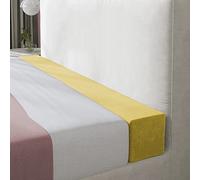 XIEMINLE Bed Mattress Gap Filler, Custom Size Sofa Bolster Armrest Cushion Headboard Pillow Bed Bridge Twin to King Bed, Bolster Pillow for Hotel/Family Gathering,Custom Size,Yellow