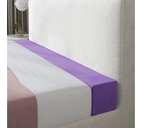 XIEMINLE Bed Mattress Gap Filler, Custom Size Sofa Bolster Armrest Cushion, Headboard Pillow, Bed Bridge Twin to King, Hotel/Family Gathering, Purple