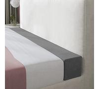 XIEMINLE Bed Mattress Gap Filler, Custom Size Sofa Bolster Armrest Cushion Headboard Pillow Bed Bridge Twin to King Bed, Bolster Pillow for Hotel/Family Gathering,Custom Size,Grey2