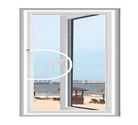 XIEMINLE Custom Size Window Screen Mesh, Window Screen Bug Mosquito Mesh Easy Installation Fly Insect, Balcony Cat Safety Net with Zipper, Window Protection for Cat,W*H:70 * 100cm,Position 4