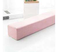XIEMINLE Sofa Bolster Armrest Cushion, Headboard Pillow Bed Bridge Twin to Single/Double/King Bed, Long Bed Sofa Gap Filler, Removable Armrest Pillow for Hotel,200 * 10 * 8cm,Pink