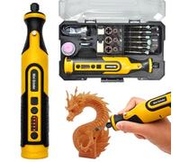 XIFOWE 7.2V Mini Cordless Rotary Tool, 59 Attachments for DIY Crafts