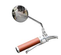 XIFOWE Vintage Bike Mirror Metal bicycle mirrors for handlebars Rearview Mirror Cruiser Bike Mirror Electric Bike Mirror Side Mirror Galvanized Steel Frame for The Retro Bike Parts