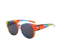 Xifyjus Myliiaa Sunglasses Fit over Glasses for Men Women, Oversized Square over Frame Polarized Lenses for Driving, Outdoor(A-10)