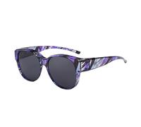 Xifyjus Myliiaa Sunglasses Fit over Glasses for Men Women, Oversized Square over Frame Polarized Lenses for Driving, Outdoor(A-11)