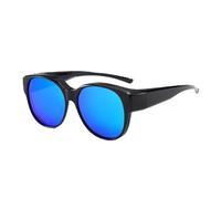 Xifyjus Myliiaa Sunglasses Fit over Glasses for Men Women, Oversized Square over Frame Polarized Lenses for Driving, Outdoor(A-8)