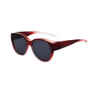 Xifyjus Myliiaa Sunglasses Fit over Glasses for Men Women, Oversized Square over Frame Polarized Lenses for Driving, Outdoor(A-3)