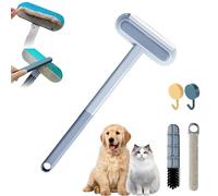 Xifyjus Pet Hair Removal Tool, Celery Pets 3 in 1 Pet Hair Remover, Multifunctional Hairremoval Brush, Dog Catcher Carpet Rake for Carpet, Couch, Furniture, Reusable Washable Portable(C)