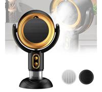 Xifyjus Puff Hide Purifier, Smoke Fan for Smoking Indoors, Smoke Away Purifier Fan, Portable, Gold, Rechargeable