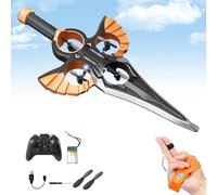 Xifyjus Remote Flying Sword Drone with Autopilot - 2025 Flying Sword RC Glider & 3-Speed Stunt Control, 360° Stunt Flip (Hand Wave/Controller Mode) Lightweight Rc Airplane Gift(A-Gesture Model)