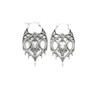 XIGAWAY Gothic Castle Cutout Earrings for Women, Antique Silver Gold Black, Vintage Architectural Statement Jewelry Gift (antique gold)