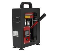 Xigner 5T Hydraulic Heat Press Machine 900W, 0-250 °C Professional Heat Press Machine Tool Dual Plates Heating Presser Digital Control Panel for Rosin DIY & Craft