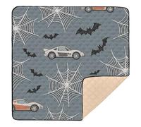 xigua Baby Play Mat - 127 X 127 cm Foldable Waterproof Baby Play Mats Baby Play Mats for Floor, Race Cars Soft Foam Crawling Mat for Babies and Toddlers Infants, Machine Washable