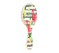 xigua Beautiful and Mysterious Flamingo Hair Brush,Massage Wooden Hairbrush Reducing Hair Breakage and Frizzy,No More Tangle for All Hair Types33