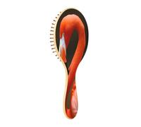 xigua Beautiful and Mysterious Flamingo Hair Brush,Massage Wooden Hairbrush Reducing Hair Breakage and Frizzy,No More Tangle for All Hair Types13