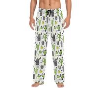 xigua Beautiful Cactus Pajama Pants Mens Lounge Pants Soft Men Pajama Bottoms with Pockets198