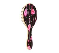 xigua Beautiful Flamingo Hair Brush,Massage Wooden Hairbrush Reducing Hair Breakage and Frizzy,No More Tangle for All Hair Types20