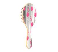 xigua Beautiful Flamingo Hair Brush,Massage Wooden Hairbrush Reducing Hair Breakage and Frizzy,No More Tangle for All Hair Types21