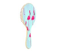 xigua Beautiful Flamingo Hair Brush,Massage Wooden Hairbrush Reducing Hair Breakage and Frizzy,No More Tangle for All Hair Types34