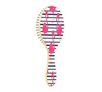 xigua Beautiful Flamingo Hair Brush,Massage Wooden Hairbrush Reducing Hair Breakage and Frizzy,No More Tangle for All Hair Types14